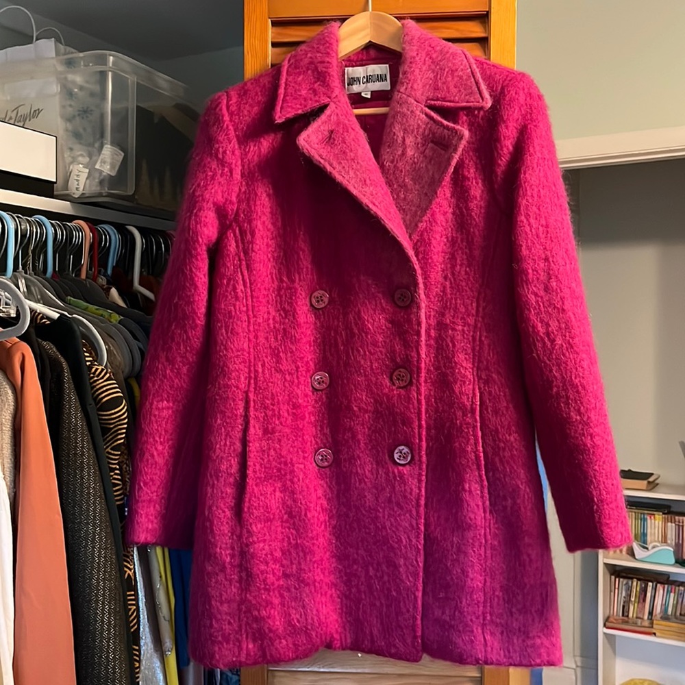 Vintage Mohair Peacoat